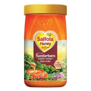 Saffola Honey Active, Made with Sundarban Forest Honey,